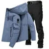 Outdoor Shirts Nieuwe Mannen Vissen Kleding Pak Hoge Kwaliteit Lente Herfst Zon Bescherming Jas Tactische Broek Outdoor Sport Waterdichte Kleding J230605