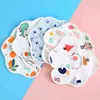 Bibs Cloths Baby feeding cotton waterproof pet print cartoon Saliva towel newborn soft Burp cloth baby bib 360 degrees G220605