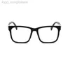 Versage Lunettes de soleil Lunettes de soleil de luxe de marque Lunettes de lecture pour femmes et hommes Lunettes optiques transparentes classiques transparentes Boîte blanche Versage 216