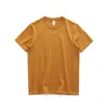 メンズTシャツ高品質Tシャツメンヘビーウェイト260gコットンカップルシンプルなマルチカラーラウンドネック