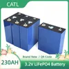 CATL LIFEPO4 3.2V 228AH 230AH 12V 24V 48V DIY 태양계에 대한 명확한 QR 코드가있는 프리즘 충전식 배터리 원본 셀