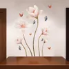Adesivos de parede 11270CM PVC removível 3D flor borboleta adesivo colorido para sala de estar quarto banheiro casa embelezar decoração 230603