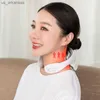 Xiaomi Mijia Neck Massager USB Charge Heating Magnetic Pulse Electric Neck Massage InstrageポータブルマッサージヘルスケアツールL230523
