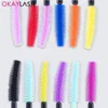 Brushes OKAYLASH 50/25 Disposable Silicone Gel Eyelash Mascara Wands Eyebrow Comb Spoolies Lash Brush Applicators Beauty Makeup Tools