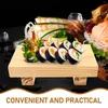 Servies Sets Sushi Teller Schotel Bamboe Plaat Japanse Platen Novel Sashimi Board Thuis Desktop Lade