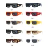 스토리 CC6944 고급 빈티지 대리석 패턴 작은 정사각형 프레임 선글라스 남성 10 색 사용자 정의 음영 안경 UV400