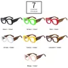 النظارات الشمسية 2023 رجعية حلوى Cat Cat Eye Women Glases Glases Fray