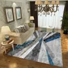 Dywany reese aksamitne polar duży salon dywan sypialnia stonowane kolory dywan nordycki minimalizm radiacyjny geometria podłogowa sofa dekoracja maty