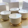 Designer Aromatherapy Iv Perfume Candle parfum 220g Dehors II Neige Feuilles d'Or lle Blanche L'Air du Jardin avec coffret cadeau scellé Fast Ship