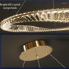 Pendant Lamps Modern Living Room Decorations For Home Bedroom Kitchen Villa El Lobby Led Lights Luxury Chandelier K9 Crystal