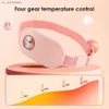 Menstruatie Verwarming Zelf Massage Warmte Periode Pijnbestrijding Draagbare Verwarming Pad Verwarming Riem Thermische Massager Maag Verwarming Riem L230523