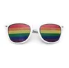 Stock cheap LGBTQ Lesbian rainbow gay pride sunglasses for decoration