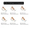 Mondstukken Electrode 1.0mm 1.2mm 1.4mm 1.5mm 1.6mm Nozzle Tip for PT100 PT100 IPT100 Plasma Cutter Torch OEM PKG/20