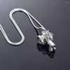 Chains IJD10536 Tractors Urn Necklaces For Ashes Pendant Locket Stainless Steel Holder Urns Keepsake Memorial Cremation Jewelry