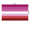 Banner da bandeira do arco-íris 3x5fts 90x150cm Orgulho LGBT Bandeira Trans Transgênero Lésbica Gay Bissexual Pansexual Pronto QH33