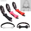 Sexy Soft Safety Silikon Offener Mund Hundeknochen Bissknebel Ball Oral Fetisch BDSM Bondage Slave Ballknebel Rollenspiel Exotisches Zubehör L230518