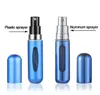 Mini bouteille de parfum rechargeable portative de 5 ml avec la pompe de parfum de jet vident la bouteille d'atomiseur de récipients cosmétiques pour des outils de voyage