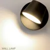 Wandlampen Nordic Einfache Moderne LED-Leuchten Rotierende Nachttischlampe Kreativer Schalter Leseleuchte Eisen Innenbeleuchtung