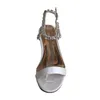 Isca personalizada marfim sandálias planas mulher casamento de verão com cristal