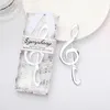 Creative Music Note Beer Bottle Opener Bar Wine Openers Corkscrew Promotions Gifts Wedding Party Favors Gadgets YFA1947