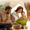 LED Light Sticks Lampe de poche Projecteur pour enfants Bébé Sleeping Story Book Lampe torche Jouet Éducation précoce Vacances Cadeau de Noël Up 230605