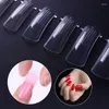 Falsche Nägel 100 stücke Schnellbau UV Gel Form Nagelspitzen Fingerverlängerung Kunst DIY Maniküre Werkzeug MH88