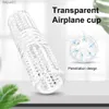 Masturbateurs Homme Masturbateur Coupe Transparent Sex Toy pour Hommes Adulte 18 Gland Réaliste Anal Chatte Vagin G-Spot Stimulateur Sucer Pénis Pompe 221116 L230518