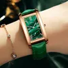 Zegarek 2023 Chenxi Watche Watches Modne Panie Panie Watch Mały sekundy kwarcowy zielony zegar