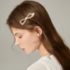 Morsetti da donna di design Fermagli per capelli in acrilico di lusso Artigli Grandi granchi quadrati Clip Leopardo Perla Per le donne Lettera Marca Moda Geometria Accessori per capelli Perle di lusso