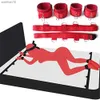 Couples Bedroom Flirting Toys BDSM Bondage Belt Restraint Hands Ankle s Adult Erotic Accessories Sex Toys for Couples L230518