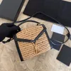 Brief Lafite hastig geflochtene Tasche Modedesigner-Tasche Eine Schultertasche Tragbare Umhängetasche Stilvoller Sinn