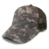 Ball Caps American Flag Embroidered Camo Tactical Operator Structured Cotton Cap