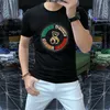 NYA 2023 MENS DESIGN T-SHIRT SPRING SOMME SOMMER SLEEVES TEES SEKTOR KORT SLEEVE CASUAL LETTERS UTSKRIFT TOPS STORLEK M-4XL