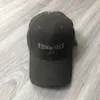 Высокая версия Double Thread High Street Ess Hardtop Baseball Cap European и American Fashion вышитая солнцезащитная кепка