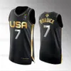 USA Custom 2023 Fiba World Cup Champions Gold Jersey 7 Cierra Burdick 8 Cameron Brink 9 Hailey Van Lith Jerseys