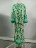 Abiti casual Donna Abiti maxi lunghi vintage Estate Sexy scollo a V profondo Autunno Abbigliamento donna S605