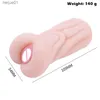 Vagina Pussy Pocket voor Mannen Mannelijke Masturbator Cup 3D Realistische Anale Orale Erotische Volwassen Speelgoed Deep Throat Oefening L230518
