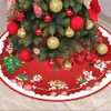 Stichdiy Diamant Weihnachtsbaum Rock Teppich Diamant Malerei Kits Stickstätte Cross Stitch Frohe Weihnachtsrock -Dekoration für Zuhause