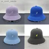 Classic Kangaroo Four Seasons Sticked Bucket Hat Outdoor Sun Hat Female Windsecture Painter Hat Outdoor Men and Women Beach Hats L230523