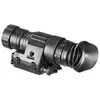 Fire Wolf PVS 14 Hunting Night Vision Device Goggle Monocular 200m الأشعة تحت الحمراء IR NV مثبتة على رأس Mount Night Vision