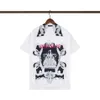 2023SS HOMMES CHIMES MENSELS MENSEURS T-shirts Géométrique Modèle Man Casual Shirt Male Luxurys Vêtements Paris Street Trend Hip Hop Tops TEES Vêtements Tshirts GG22