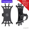 Cell Phone Mounts Holders Universal Shockproof Bicycle Mobile Phone Holder Motorcycle Bike Stand Mount Bracket Phone Holder