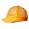 Casquettes de Baseball à bord court pour hommes femmes pleine maille respirant séchage rapide chapeau de soleil en plein air os Gorra Snapback casquette de camionneur