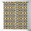 Curtain Oval Op Art Pattern Brown Orange Blackout Curtains 3D Print Window For Bedroom Living Room Decor Treatments