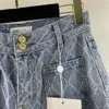 Primavera nuove donne Jeans con design a cerniera posteriore Denim Jeans a matita blu Pantaloni lunghi a vita alta sexy Pantaloni slim skinny wear C1