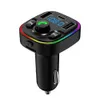 Ny bil mp3 Bluetooth -spelare FM -sändare Mobil navigation Handsfree Call Dual USB Car Charger G47
