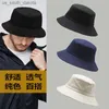 Big Head Man Cappello da sole di grandi dimensioni Donna Cappello da pescatore bianco Cappello Panama in puro cotone Plus Size Cappelli da pescatore 54-57cm 57-60cm 60-63cm L230523