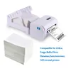 Tillbehör Termisk fraktetiketter 4x6in Fraktetikett Pappersrullar för termisk skrivare Kompatibel med Zebra Sticker Printer 500Spage Lable