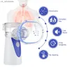 Inhaler Steaming Rinse Washing Nose Throat Massage Device Massager Portable Handheld Home USB Rechargeable Adult Kid L230523