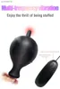 Uppblåsbar penis gag oral fixater öppen mun gagkabel stor rumpa plugg dildo pump anal dilator vibrator lås bondage bdsm leksak l230518